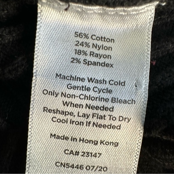 Talbots Black Ribbed Knit Turtleneck Sweater Long Sleeve, 2X - Picture 7 of 9